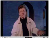 "Rickrolling"